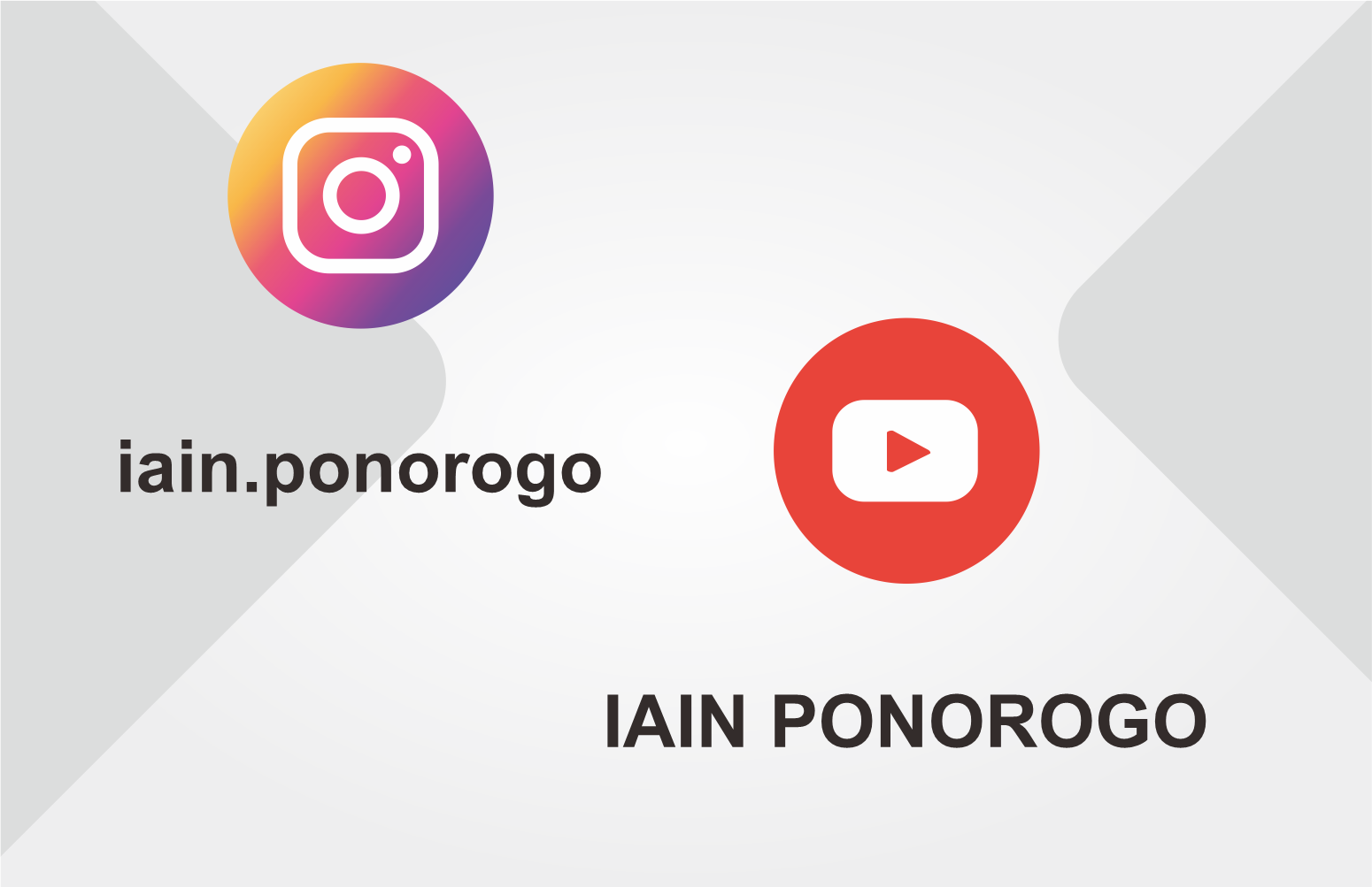 Read more about the article Peluncuran Youtube Channel dan Akun Instagram IAIN PONOROGO