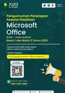 Read more about the article PENETAPAN PESERTA PELATIHAN MICROSOFT OFFICE BASIC – INTERMEDIATE INSTITUT AGAMA ISLAM NEGERI PONOROGO TAHUN 2025